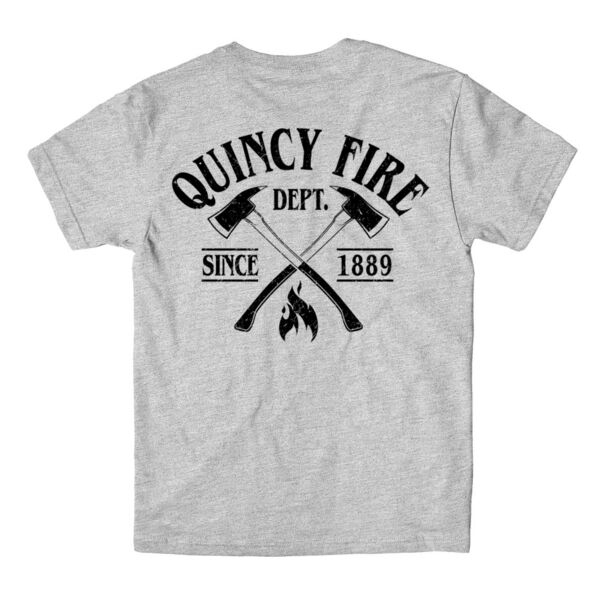 QUINCY FIRE - AXES - DEPUTY - LIGHT GREY HEATHER - HYGURN Thumbnail