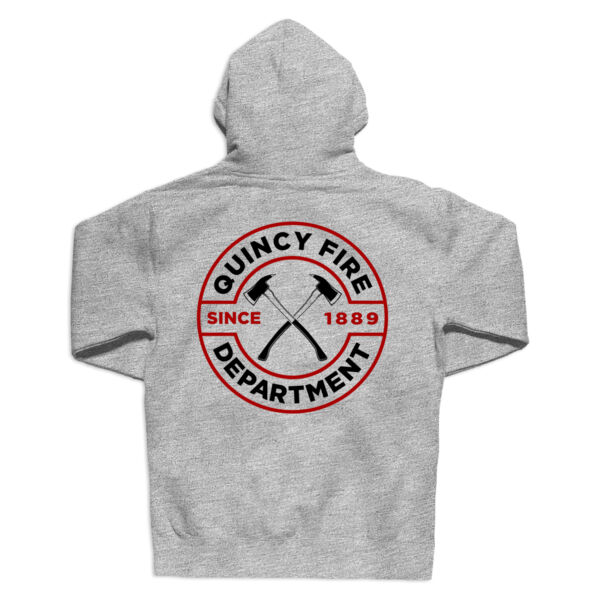 QUINCY FIRE - BADGE - DEPUTY - HEAVYWEIGHT HOODIE - GREY - 1SNQCW Thumbnail