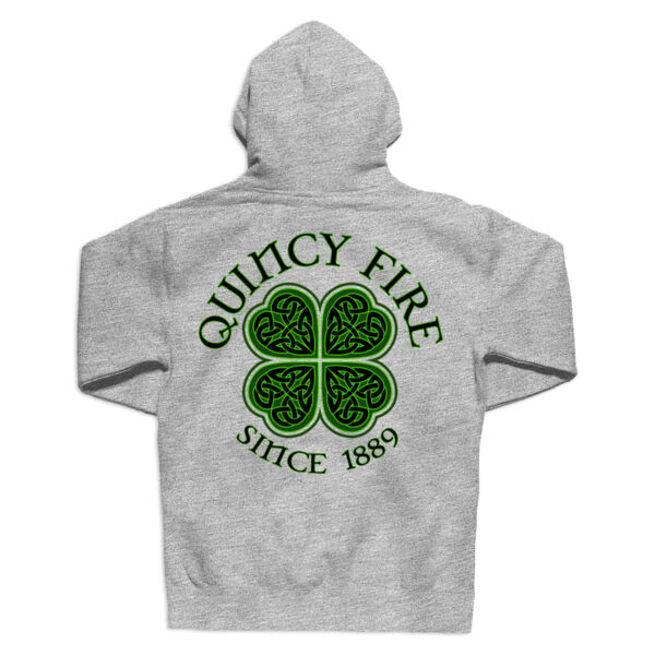 QUINCY FIRE - SHAMROCK - LIEUTENANT - HEAVYWEIGHT HOODIE - GREY - VDEXYJ Thumbnail