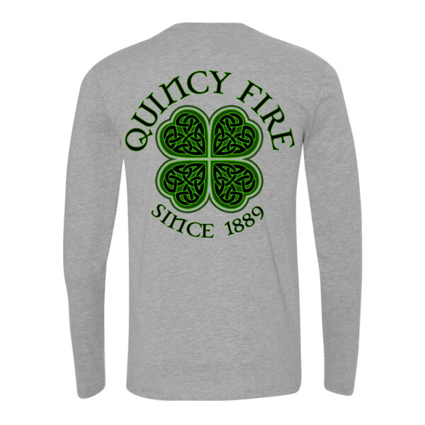 QUINCY FIRE - SHAMROCK - DEPUTY - LONG SLEEVE - LIGHT GREY HEATHER - 6T937N Thumbnail