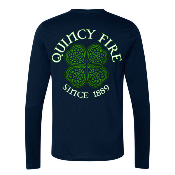 QUINCY FIRE - SHAMROCK - FIREFIGHTER - LONG SLEEVE - NAVY BLUE - VYMKQP Thumbnail