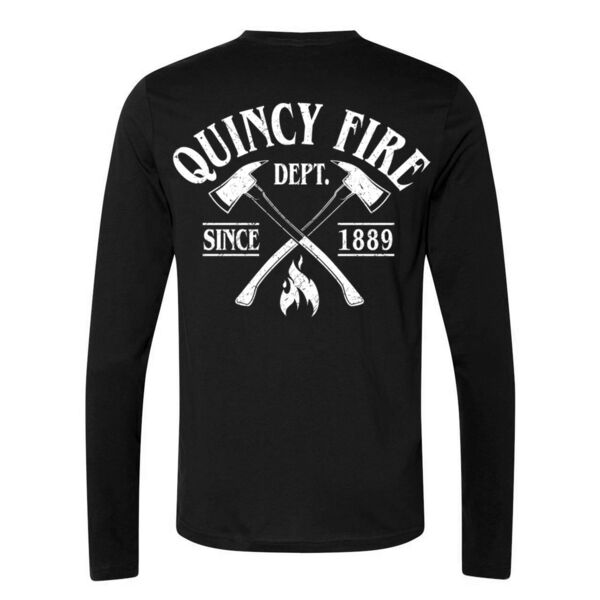 QUINCY FIRE - AXES - LONG SLEEVE BLACK - D3N4AF Thumbnail